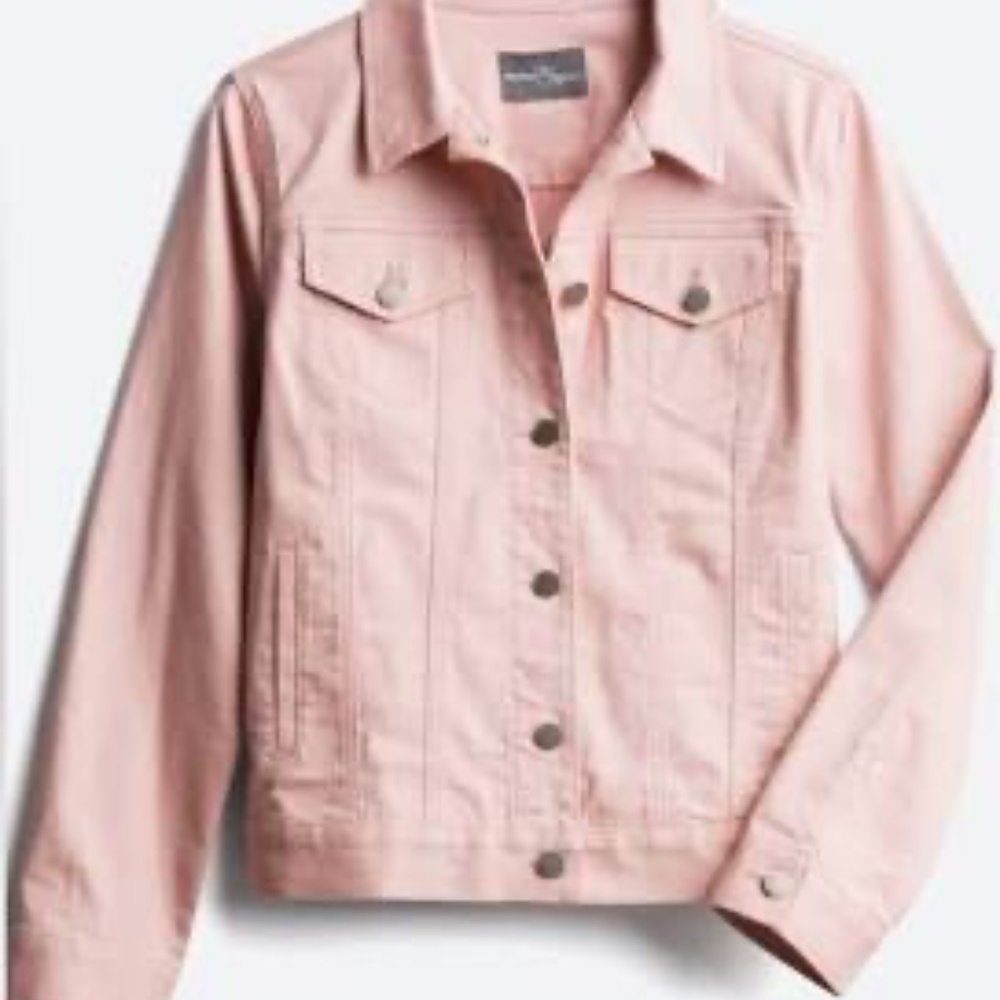 Market & Spruce Camila Boyfriend Denim Jacket Size XL